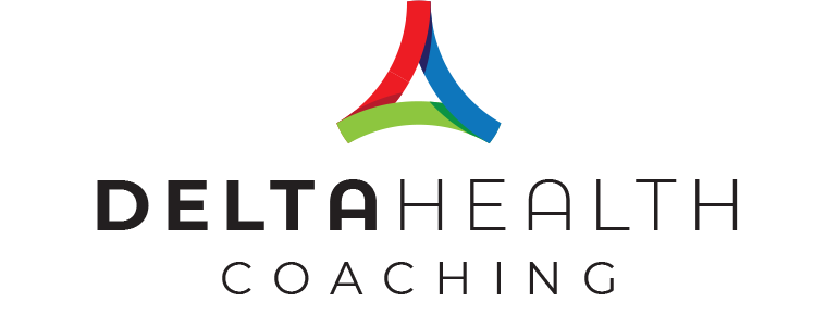 Delta Health Coaching Logo with colors